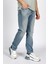 Jagger Normal Bel Dar Kesim Düz Paça Mavi Erkek Jean Pantolon 3
