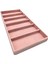 Yerli Üretim Lefkoşa Model Süet Kumaş Pembe Renk 38 cm / 19 cm Gözlük Sergileme Çekmece Içi Stand 3