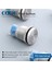 19MM Metal Buton Paslanmaz/çelik IP67 1