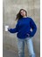 la & vetta Saks Bisiklet Yaka Basic Sweatshirt 3