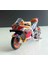 DİANOMİMAİSTO 1:18ÖLÇEK 2021 Honda RCV213 Repsol 93 DTM Marc Marquez METAL Motosiklet 1