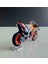 DİANOMİMAİSTO 1:18ÖLÇEK 2021 Honda RCV213 Repsol 93 DTM Marc Marquez METAL Motosiklet 4