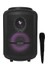 KTS-2111 Siyah Rgb Ledli Mikrofonlu Tekerlekli Bluetooth Hoparlör Speaker 1