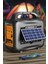 KTS-1769 Mikrofon,1 LED Ampül ve Fenerli Bluetooth Hoparlör Güneş Panelli Powerbank Kamp Hoparlörü 5