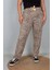 Büyük Beden Penye Yumuşak Paamuklu Pijama Altı Leopar 3