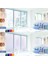 3m x 60CM Uv Engelleyici Buzlu Cam Film Kendinden Yapışkanlı Folyo Duşakabin Balkon Cam Filmi 5