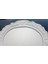 Gül Çiçek Yaprak Dekorlu 40CM Oval Tepsi Silikon Kalıp K-548 6