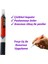 Araç Oto Rötuş Kalemi 5 ml Kaporta Tampon Çizik Giderici Fırça Metalik Siyah Renk Boya Kalemi 3