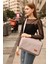 Gri K8 Düz Postacı Model 3 Bölmeli Askılı Günlük Unisex Kol ve Omuz Çantası U:28 E:35 G:7 2
