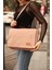 Vizon K8 Düz Postacı Model 3 Bölmeli Askılı Günlük Unisex Kol ve Omuz Çantası U:28 E:35 G:7 2
