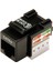 Digitus CAT-5e Keystone Jack, Zırhsız (Unshielded), RJ45, Siyah Renk, LSA 1