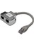 Digitus CAT. 5E Patch Kablo Adaptörü, Zırhlı/Shielded, 2 x RJ45 Dişi 1 x RJ45 Erkek, Kablo mesafesi 0.19 metre 1