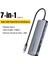 7'in 1'i M.2 Ssd Fonksiyonlu Hub Çoklayıcı Switch Süper Hızlı 10Gbps Type-C Pd 100W Type-C Usb3.2 Gen2 Usb 2.0 Sd Kart TF Kart CE/FC/ROHS Lisanslı 8
