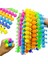 4 Adet Duyusal Tırtıl Stres Oyuncağı Uzayan Bileklik Caterpıllar Sensory Fidget Toy Anti Stress Toys 5