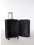 Siyah Unisex 36X55X22 cm Büyük Boy Çekçekli Kumaş Valiz 28 5