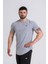 Erkek Spor T-Shirt  | Gri | Workout Tanktop | 1