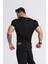 Pro Air Erkek Spor T-Shirt | Workout Tanktop | Never Give Up | Siyah | Pro Serisi | 5