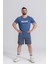 Erkek Spor T-Shirt | İndigo | Workout T-Shirt | 2