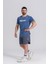 Erkek Spor T-Shirt | İndigo | Workout T-Shirt | 3
