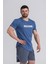 Erkek Spor T-Shirt | İndigo | Workout T-Shirt | 4