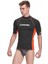 Rash Guard Man T-Shirt Black - Orange-3xl - No:7 2