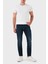 Streç Pamuklu Slim Fit Normal Bel Dar Paça Jeans Erkek Kot Pantolon MDT2500 PDE004N 14BP 2