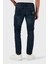 Streç Pamuklu Slim Fit Normal Bel Dar Paça Jeans Erkek Kot Pantolon MDT2500 PDE004N 14BP 3
