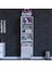 50 x 163,4 x 32,5 cm Çok Amaçlı 2 Kapaklı 3 Bölmeli Banyo Dolabı Mutfak Dolabı 1
