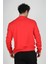 Jeffrey Erkek O Yaka Sweatshirt Kırmızı 4