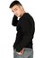 Frose Erkek O Yaka Sweatshirt Siyah 4