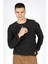Ben Erkek O Yaka Sweatshirt Siyah 2
