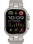 Apple Watch Uyumlu Ultra 49MM KRD-107 Metal Hasır Kordon 1