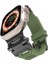 Apple Watch Uyumlu Ultra 49MM KRD-108 Metal Başlıklı Silikon Kordon 1