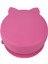 Kitten Vakum Tabanlı Kapaklı Silikon Kase BubbleGum Pink 2