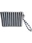 Kadın Dikey Zebra El Askılı Portföy Clutch Çanta 1