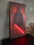 'darth Vader' Işıklı ve Uv'li Neon LED Dekoratif Duvar Yazısı Tabelası (27X55CM) 3