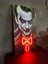 'joker' Işıklı ve Uv'li Neon LED Dekoratif Duvar Yazısı Tabelası (31X55CM) 2