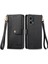 Moto G85 Aşk Darbeye Dayanıklı Cüzdan Fermuar Deri Için Flip Case (Yurt Dışından) 2