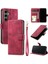 Samsung Galaxy A15 Için Flip Case 4g/5g Pu Deri Manyetik Bilek Kayışı (Yurt Dışından) 5