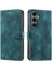 Samsung Galaxy S24 Için Flip Case Pu Deri Manyetik Kickstand Bilek Kayışı (Yurt Dışından) 1