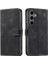 Samsung Galaxy S24 Artı Pu Deri Kickstand Cüzdan Kartı Için Flip Case (Yurt Dışından) 5