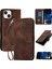 Ayrılabilir El Kayışı ile IPhone 13 Için Flip Case Kabartmalı Kelebek Yüksek (Yurt Dışından) 1