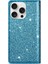IPhone 16 Pro Max Manyetik Kapatma Flip Case Cüzdan Için Glitter Flip Case (Yurt Dışından) 2