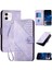 IPhone 12/12 Pro Kabartmalı Kelebek ve Kredi Kartı Yuvası Için Flip Case (Yurt Dışından) 1