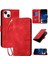 IPhone 15 Için Flip Case Kabartmalı Kelebek Yüksek Kaliteli Deri Telefon Kılıfı (Yurt Dışından) 1