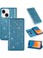 IPhone 15 Için Glitter Flip Case Artı Kart Tutucu Flip Case Cüzdan Pu (Yurt Dışından) 1