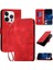 IPhone 14 Için Flip Case Pro Kabartmalı Kelebek Yüksek Kaliteli Deri Telefon (Yurt Dışından) 1