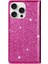 IPhone 16 Pro Max Manyetik Kapatma Flip Case Cüzdan Için Glitter Flip Case (Yurt Dışından) 4