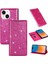IPhone 15 Için Glitter Flip Case Artı Kart Tutucu Flip Case Cüzdan Pu (Yurt Dışından) 1