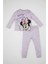 Kız Bebek Disney Mickey & Minnie Uzun Kollu Penye Pijama Takımı D3617A524WN 1